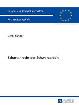 cover image of Schattenrecht der Schwarzarbeit